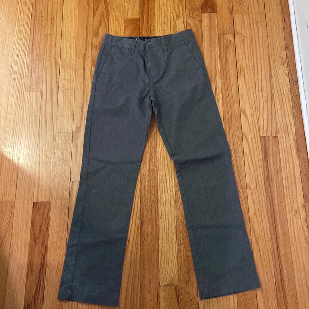 Grey boys Volcom pants size 14